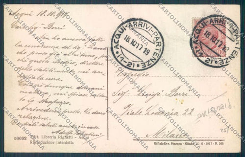 Alessandria Acqui cartolina LQ0342 – retro
