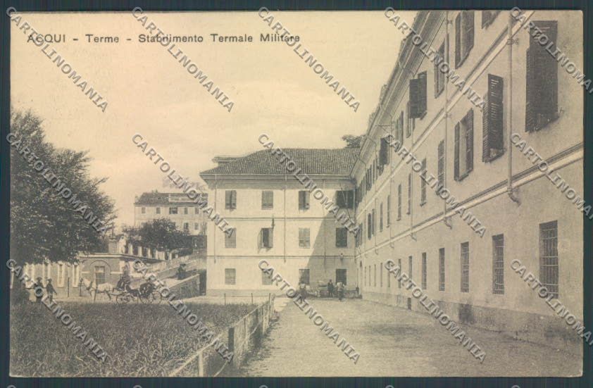 Alessandria Acqui Terme Militari cartolina LQ0349 – fronte