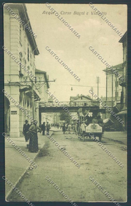 Alessandria Acqui Carrozza cartolina LQ0352 – fronte