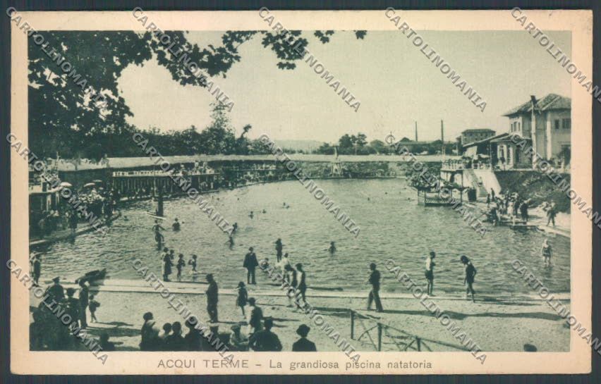 Alessandria Acqui Piscina cartolina LQ0353 – fronte