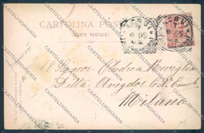 Alessandria Acqui Carrozza PIEGHINE cartolina LQ0357 – retro