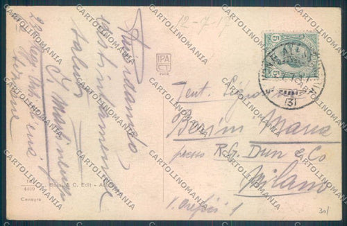 Alessandria Acqui cartolina LQ0359 – retro