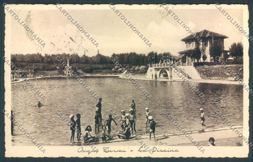 Alessandria Acqui Piscina cartolina LQ0360 – fronte