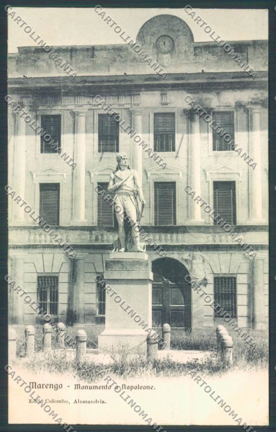 Alessandria Marengo Napoleone cartolina LQ0362 – fronte