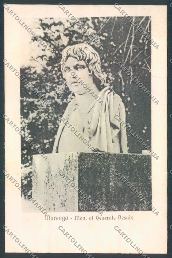 Alessandria Marengo Generale Desaix cartolina LQ0364 – fronte
