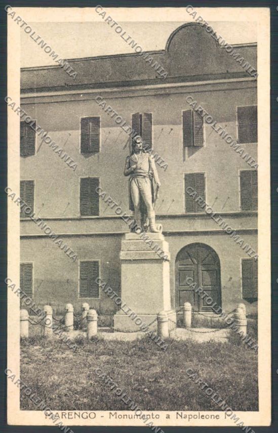 Alessandria Marengo Napoleone cartolina LQ0365 – fronte