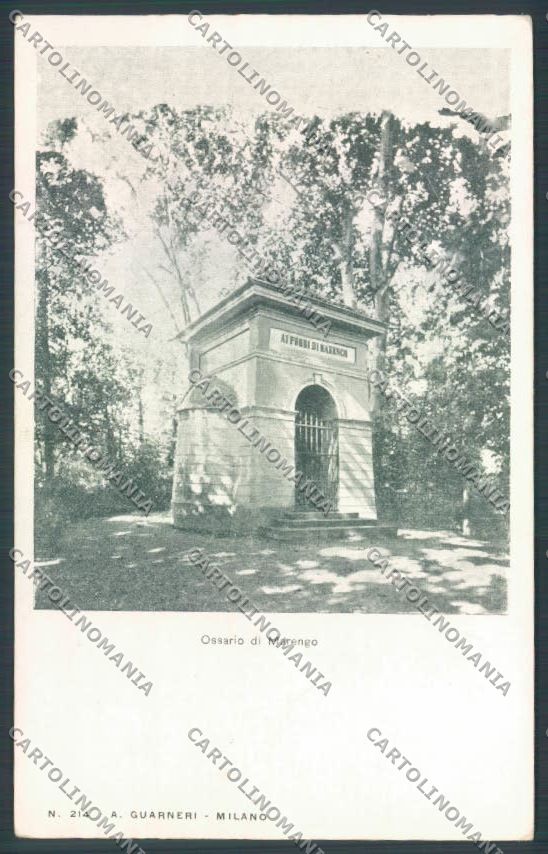 Alessandria Marengo cartolina LQ0372 – fronte