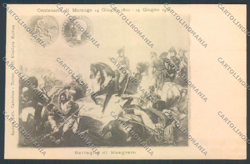 Alessandria Marengo Numismatica cartolina LQ0373 – fronte