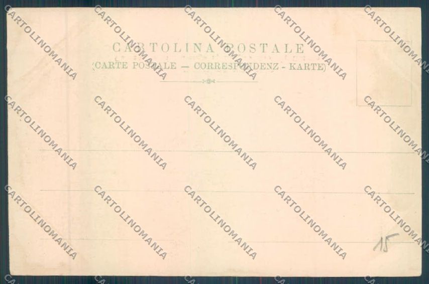Alessandria Marengo Numismatica cartolina LQ0375 – retro