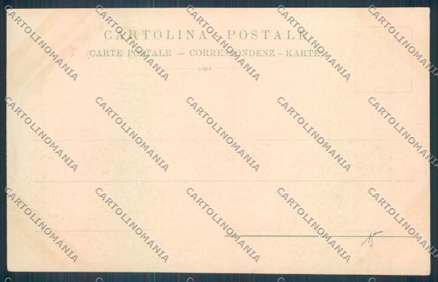 Alessandria Marengo Numismatica Napoleone cartolina LQ0381 – retro