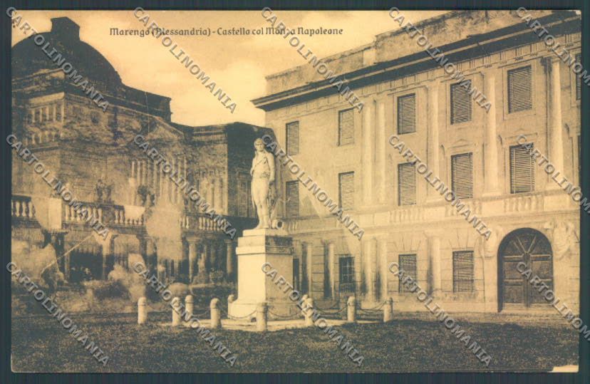 Alessandria Marengo Napoleone cartolina LQ0386 – fronte