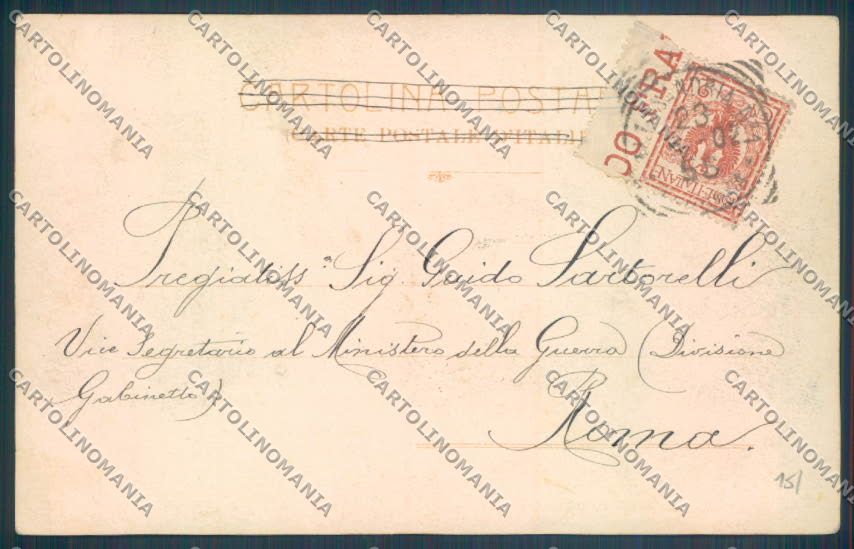 Alessandria Marengo cartolina LQ0388 – retro