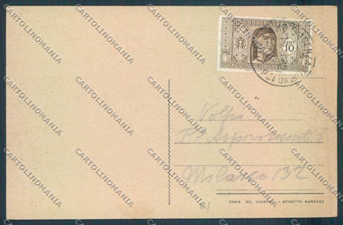 Alessandria Spinetta Marengo PIEGHINA cartolina LQ0405 – retro