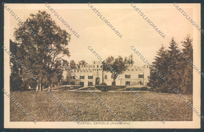 Alessandria Castelceriolo cartolina LQ0415 – fronte