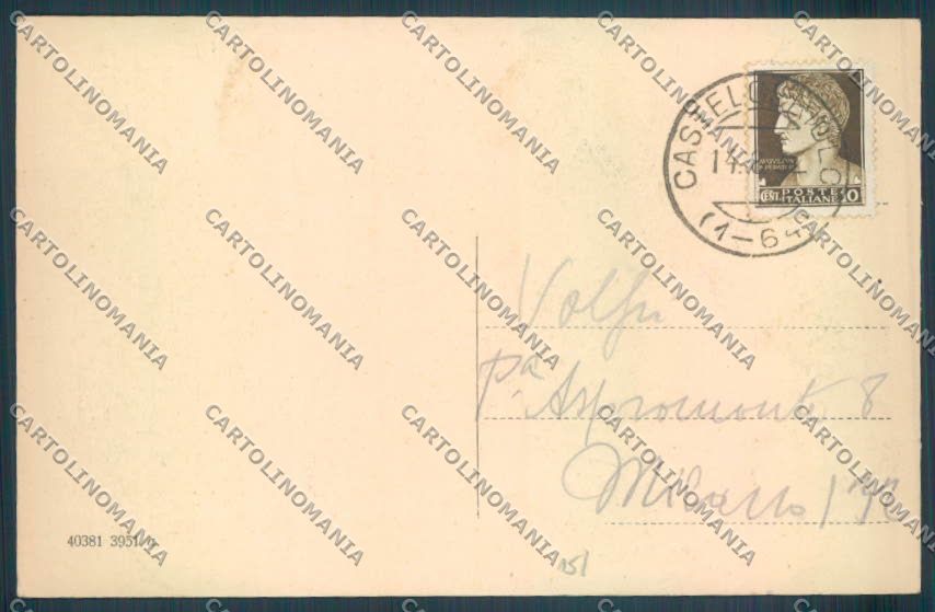 Alessandria Castelceriolo cartolina LQ0415 – retro