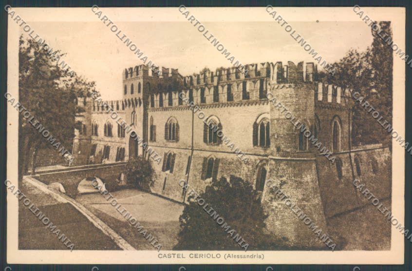 Alessandria Castelceriolo cartolina LQ0417 – fronte