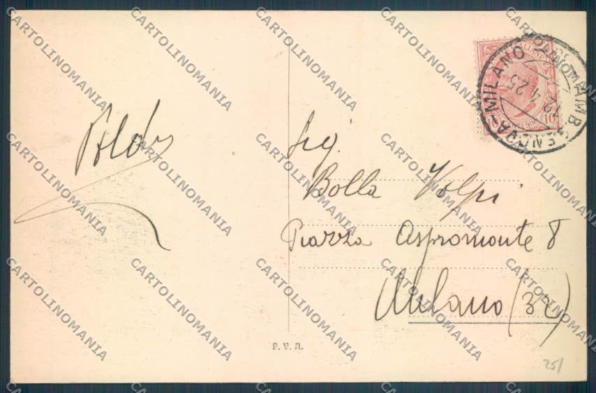Alessandria Tortona cartolina LQ0435 – retro