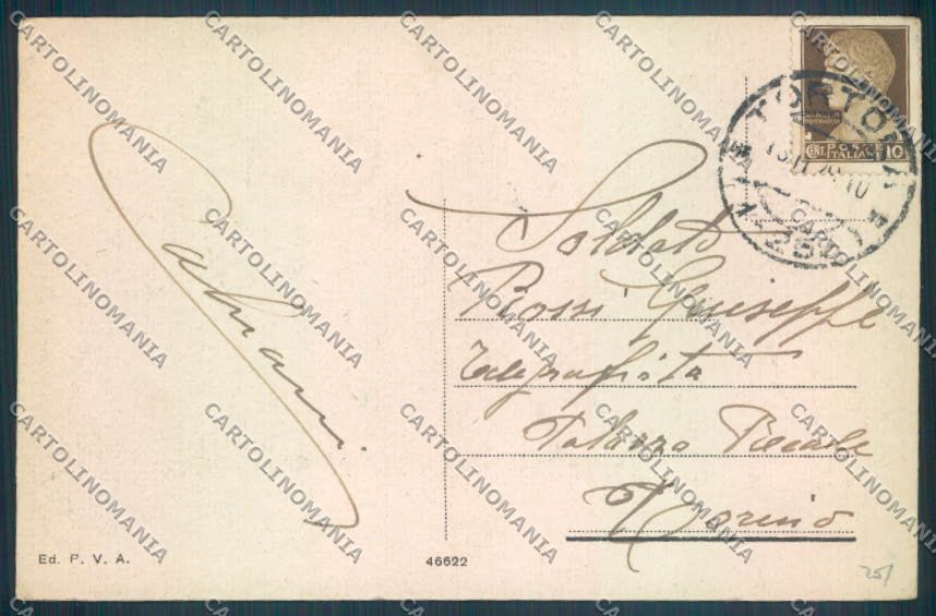 Alessandria Tortona cartolina LQ0436 – retro