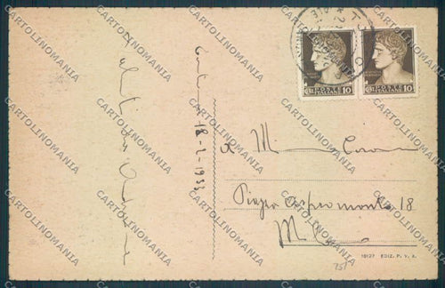 Alessandria Tortona cartolina LQ0437 – retro