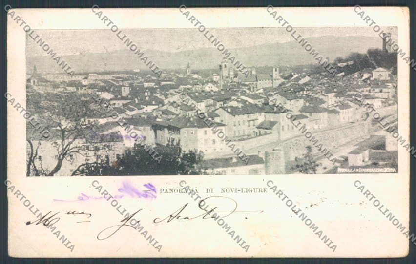 Alessandria Novi Ligure cartolina LQ0439 – fronte