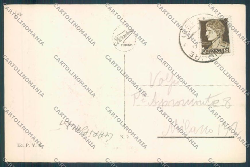 Alessandria Novi Ligure Garibaldi Foto cartolina LQ0441 – retro