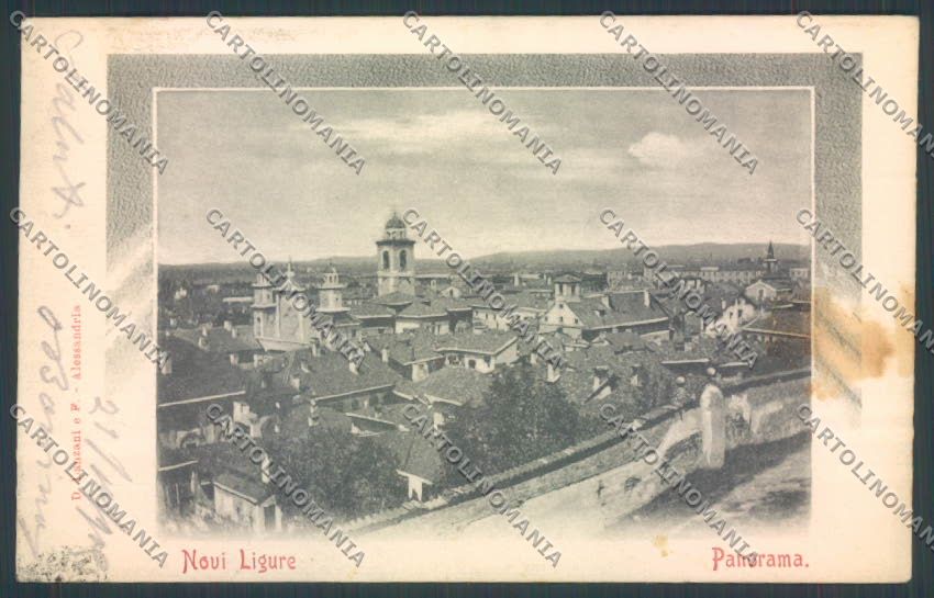 Alessandria Novi Ligure cartolina LQ0446 – fronte