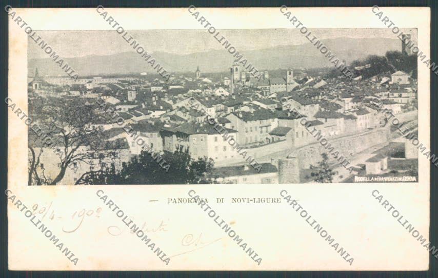 Alessandria Novi Ligure cartolina LQ0460 – fronte