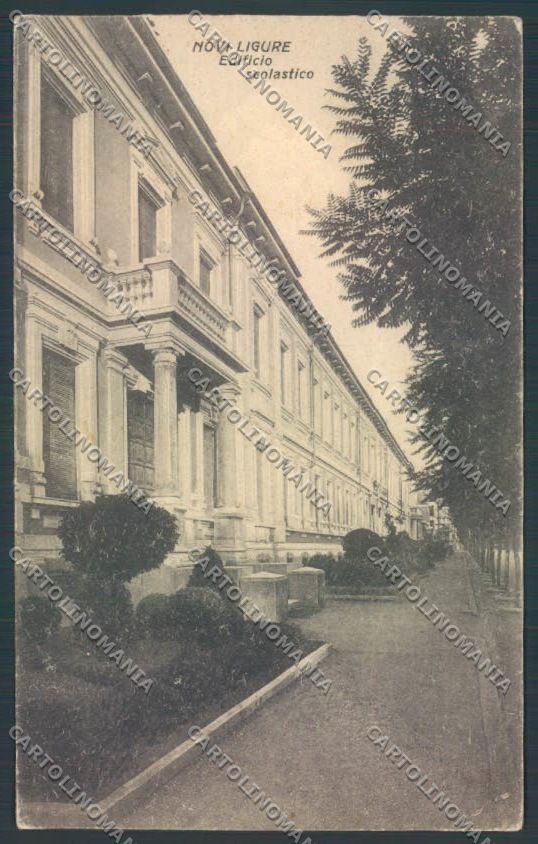 Alessandria Novi Ligure Scuola cartolina LQ0467 – fronte