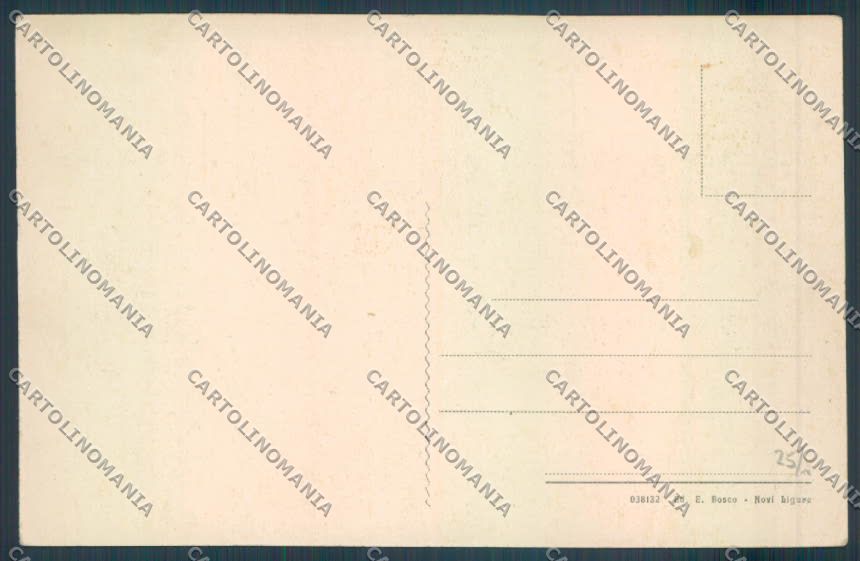 Alessandria Novi Ligure Villa Minetta cartolina LQ0473 – retro