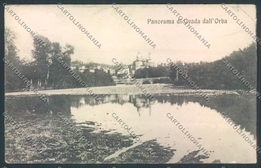 Alessandria Ovada PIEGA cartolina LQ0487 – fronte