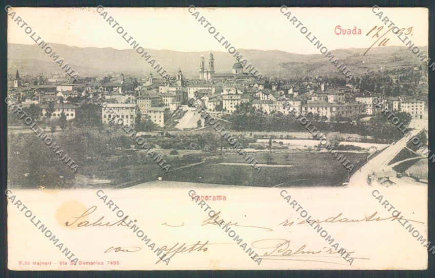 Alessandria Ovada cartolina LQ0489 – fronte