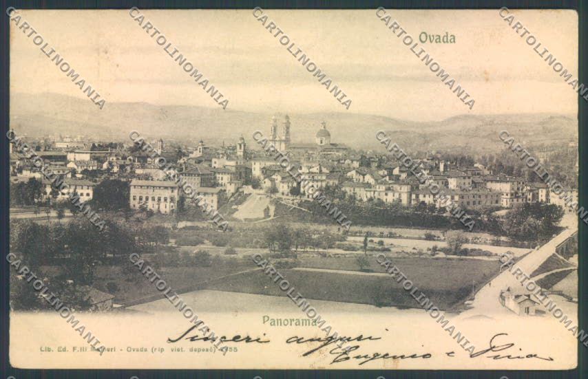Alessandria Ovada cartolina LQ0491 – fronte