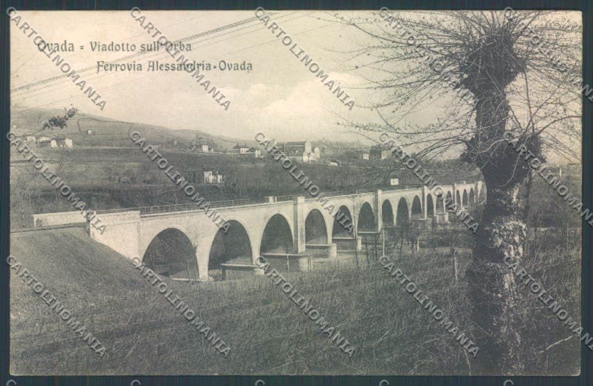 Alessandria Ovada Orba cartolina LQ0495 – fronte