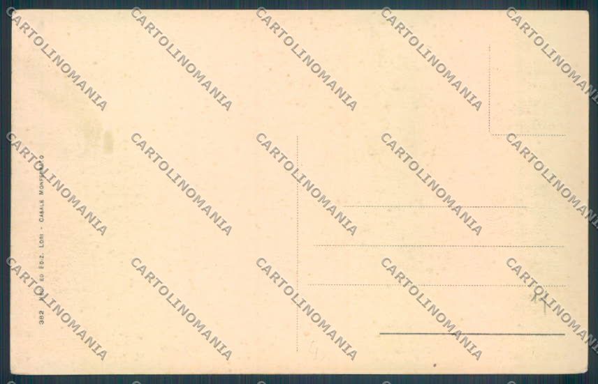 Alessandria Casale Monferrato cartolina LQ0511 – retro