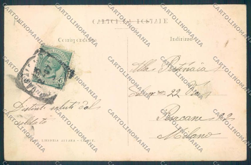 Alessandria Casale Monferrato cartolina LQ0518 – retro