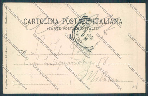 Alessandria Casale Monferrato cartolina LQ0523 – retro