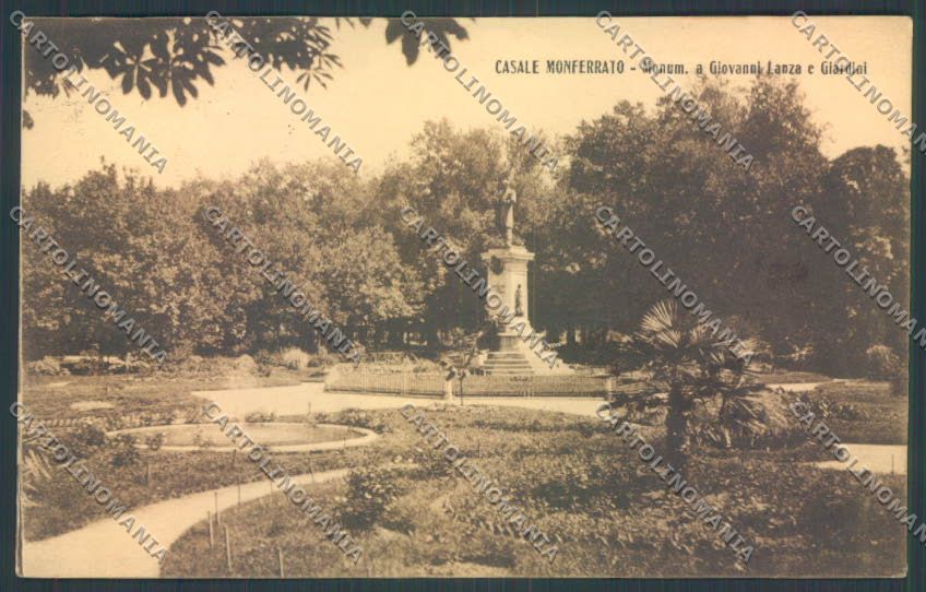 Alessandria Casale Monferrato Giovanni Lanza cartolina LQ0529 – fronte