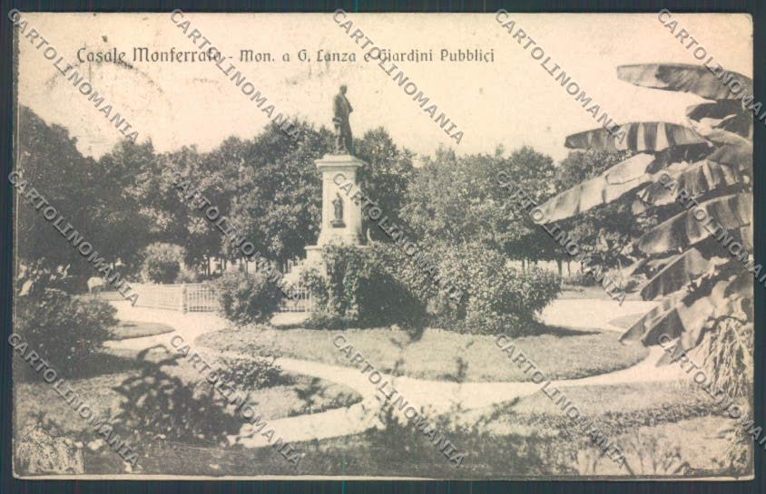 Alessandria Casale Monferrato Giovanni Lanza cartolina LQ0531 – fronte