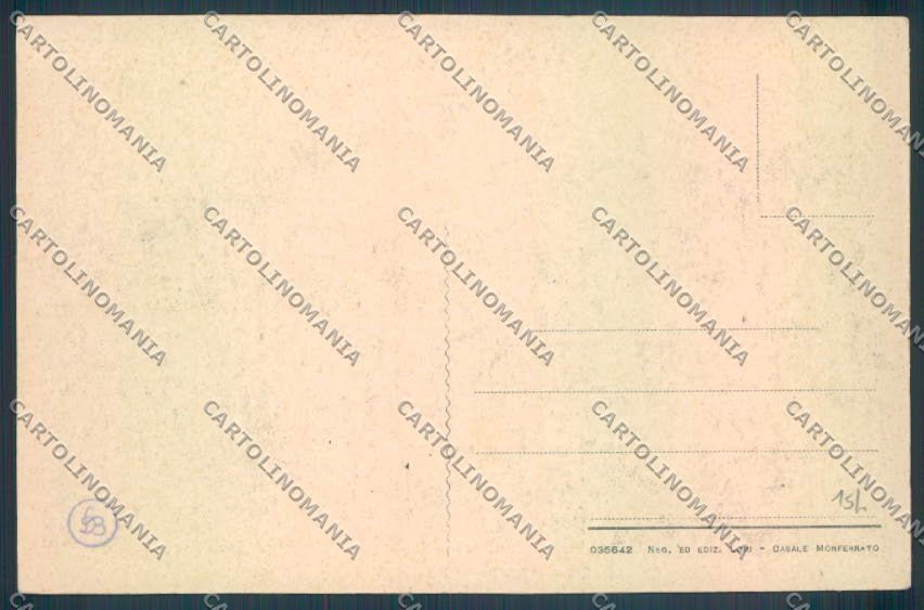 Alessandria Casale Monferrato cartolina LQ0541 – retro