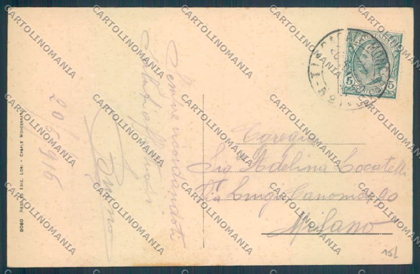 Alessandria Casale Monferrato cartolina LQ0543 – retro