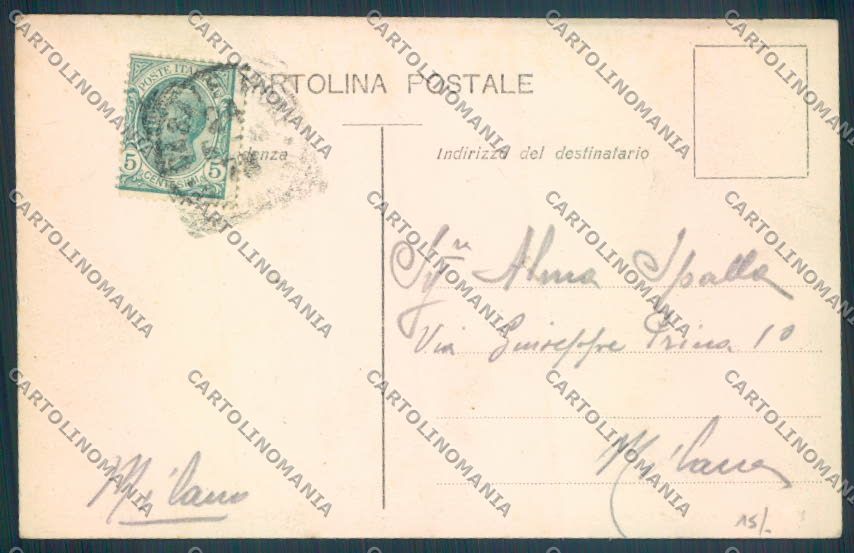 Alessandria Casale Monferrato Giovanni Lanza cartolina LQ0545 – retro