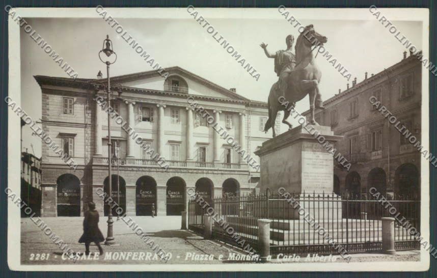 Alessandria Casale Monferrato Foto cartolina LQ0548 – fronte