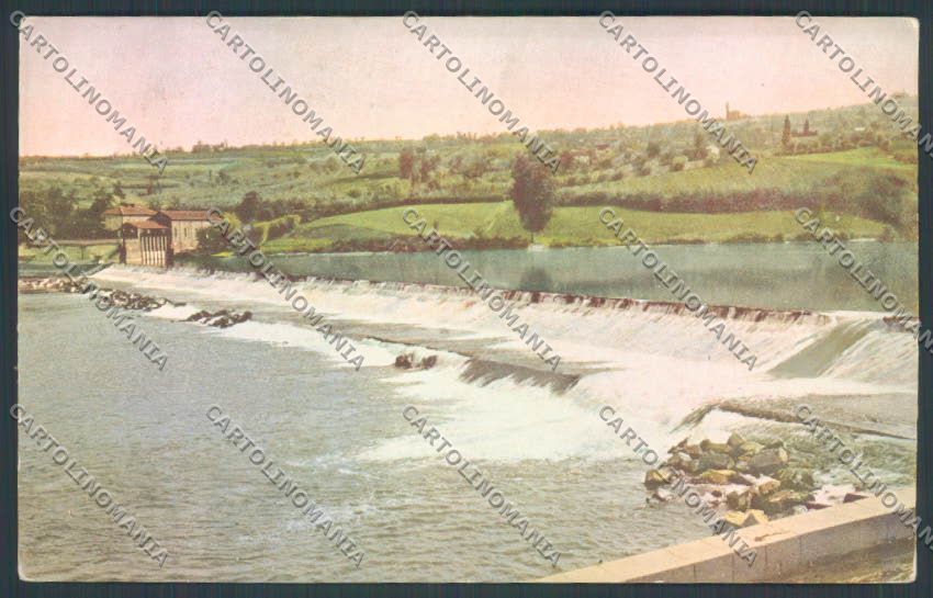Alessandria Casale Monferrato Demanio Canale Lanza Diga cartolina LQ0555 – fronte