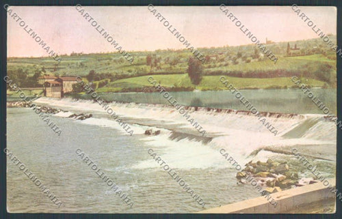 Alessandria Casale Monferrato Demanio Canale Lanza Diga cartolina LQ0555 – fronte