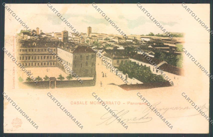 Alessandria Casale Monferrato cartolina LQ0561 – fronte