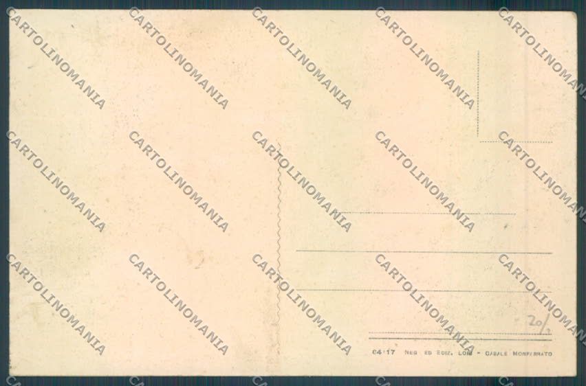 Alessandria Casale Monferrato cartolina LQ0564 – retro