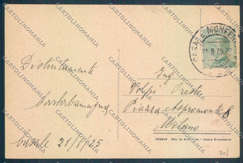 Alessandria Casale Monferrato cartolina LQ0568 – retro