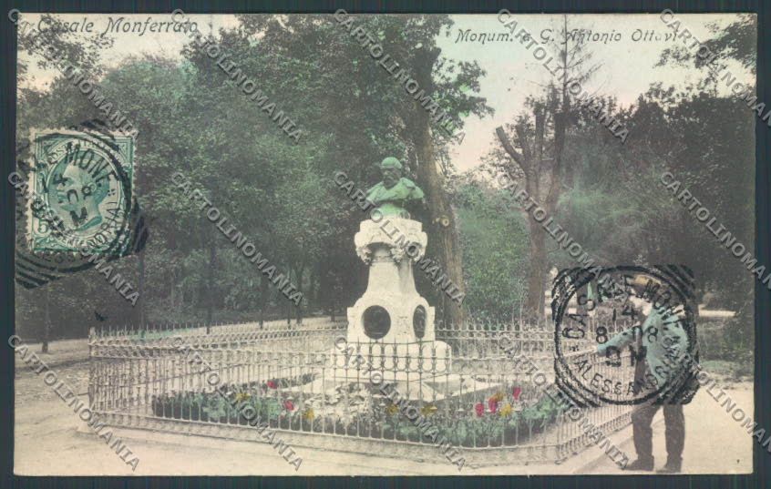 Alessandria Casale Monferrato Ottavi cartolina LQ0578 – fronte