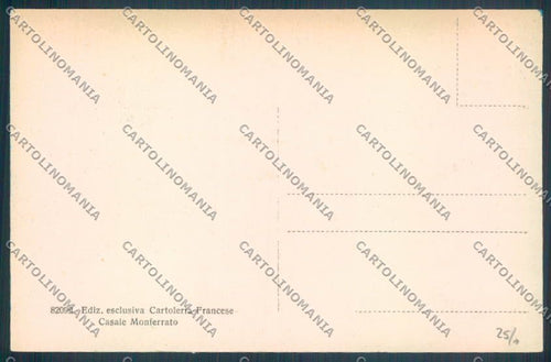 Alessandria Casale Monferrato cartolina LQ0583 – retro