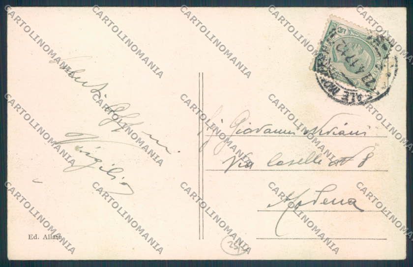 Alessandria Casale Monferrato cartolina LQ0584 – retro